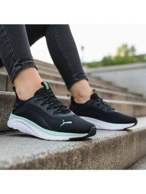 Puma 8 Women Sophia Evo Vital Sneakers Athletic Lace-up Shoes Activewear Black